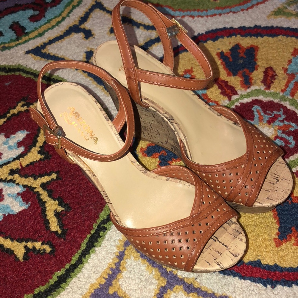 Cute cork wedges